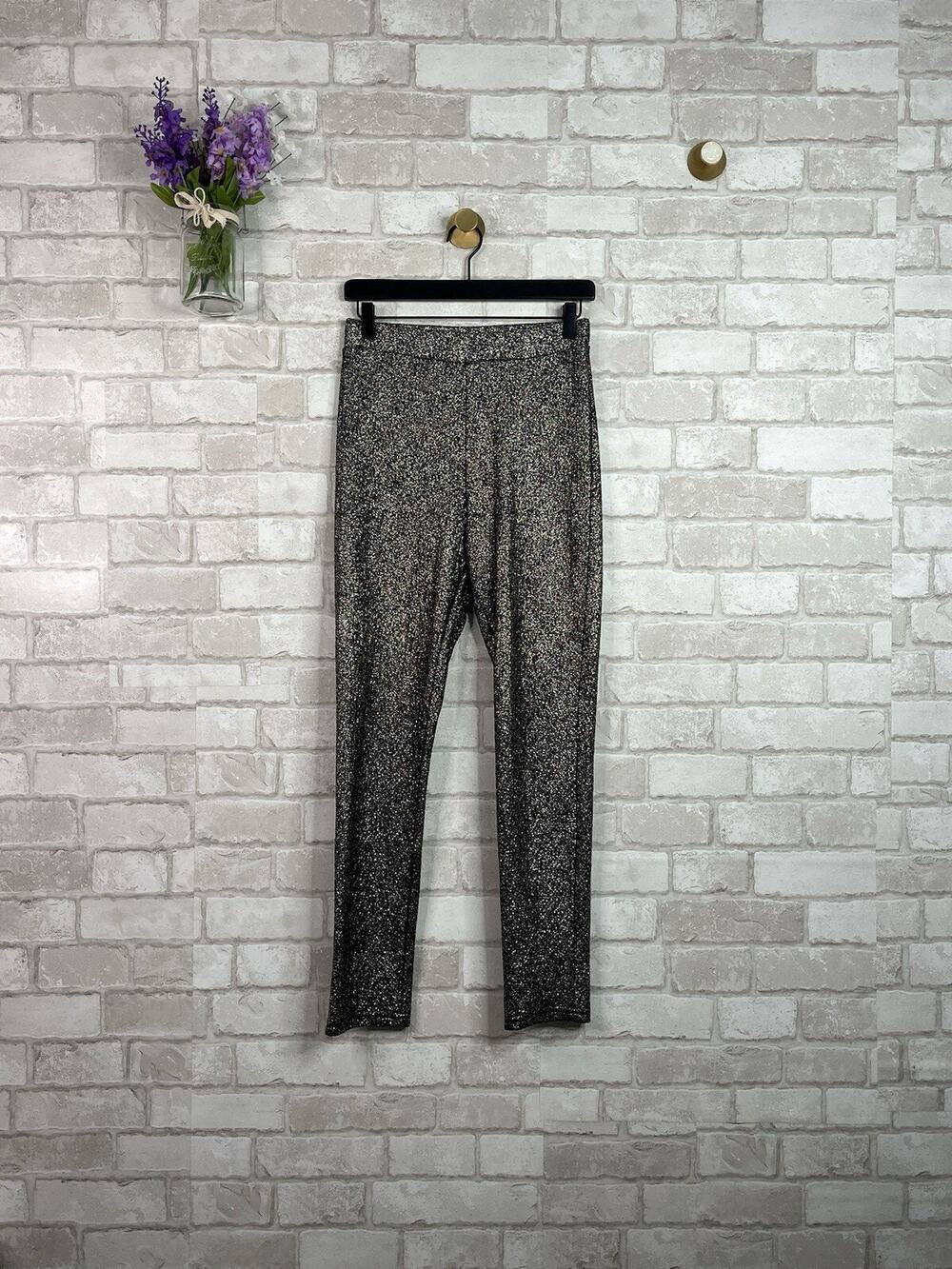 CLEARANCE!! Bar III Black/Gold Sparkly Leggings